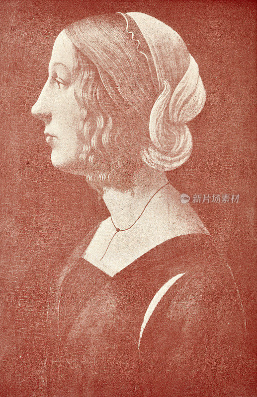 Lucrezia Tornabuoni, Sandro Botticelli作画